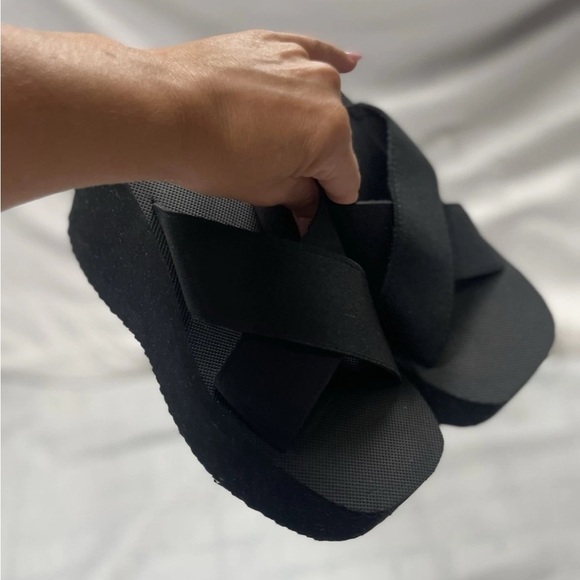 Chunky Platform Sandals - Black - Ladies | H&M Woman’s Size 39 US 8 Bratz Style - Picture 14 of 14